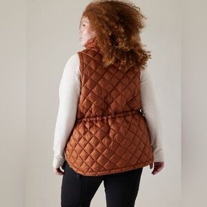NWT PLUS SIZE | Athleta Whisper Featherless Quilted Vest